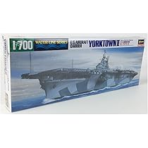 ハセガワ　アメリカ海軍航空母艦　ヨークタウン2　1/700プラモデル完成品 Amazon | ハセガワ 1/700 ウォーターラインシリーズ アメリカ